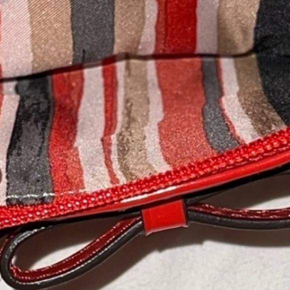 Coach Floral Scarf Db Zip Wristlet, EUC - Picture 3 of 4